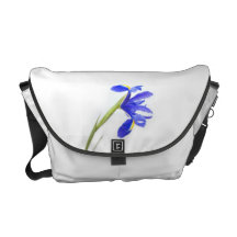 Purple Iris Flower Commuter Bags