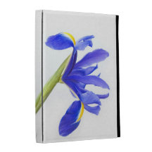 Purple Iris Flower iPad Case