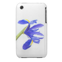 Purple Iris Flower iPhone 3 Case-Mate Case