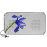 Purple Iris Flower Mp3 Speaker