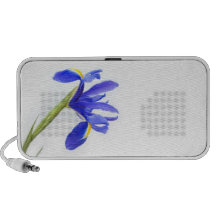 Purple Iris Flower Mp3 Speaker