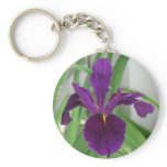Purple Iris Key Chains