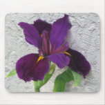 Purple Iris Mouse Pads