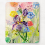 'Purple Iris' Mousepad