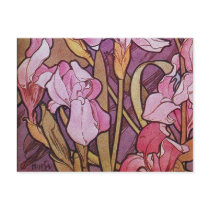 Purple Iris Post Card