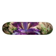 Purple Iris Skate Board Decks