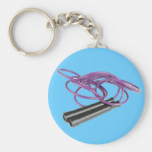 Purple Jump Rope Key Chains
