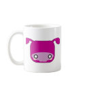 Purple Kawaii Monster mugs