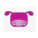 Purple Kawaii Monster postcards
