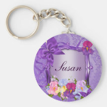 Purple Key Chain