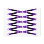Purple Laced Ribbon Corset postcards