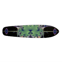 Purple Lamp Skate Board Deck