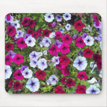 Purple & Lavender Flowers: Mousemat