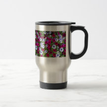 Purple & Lavender Flowers: Travel Mug