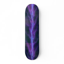 Purple Lightning Electricity Backdrop
