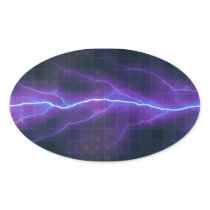 Purple Lightning Electricity Backdrop
