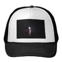 Purple Lights From The Sea Mesh Hats