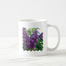 Purple Lilacs Coffee Mug