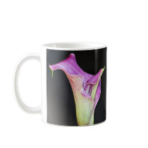 Purple lily and meaning coffee mug