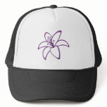 Purple Lily Trucker Hat