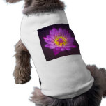 Purple Lotus Flower pet clothing
