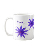PURPLE LOTUS FLOWER MUG