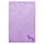 Purple Magic Australian Cattle Dog Stationery
