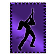 "Purple Majestic" Chubby Card Business Card Template