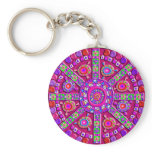 Purple Mandala keychains