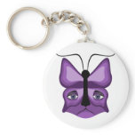 Purple Meow Mask keychains