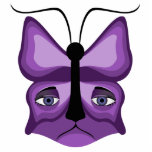 Purple Meow Mask Acrylic Cut Outs