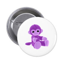 Purple Monkey Button