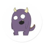 Purple Monster stickers