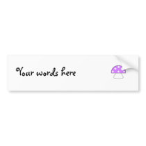 Purple mushroom