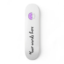 Purple mushroom