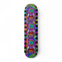 Purple One Eyed Monster skateboards