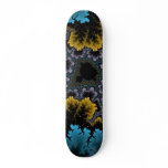 Purple Orange Coral Skateboard