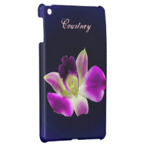 Purple Orchid iPad Mini Case Template