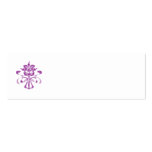 Purple Orchid Wedding Place Cards business cards