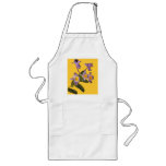 Purple Orchids - Blank Apron