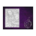 Purple Ornament Template postcards