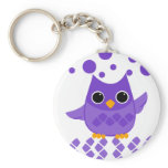 Purple Owl keychains