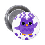 Purple Owl Pin