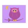 Purple Owl Postcards