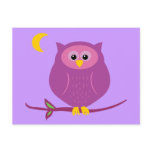 Purple Owl postcards