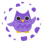 Purple Owl stickers