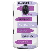 Purple Pain Signs Samsung Galaxy Nexus Covers