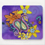 Purple Paisley mousepad