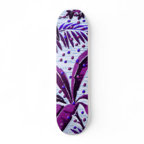 Purple Palm Skateboard