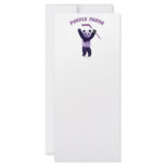 Purple Panda Hockey Bear rack cards